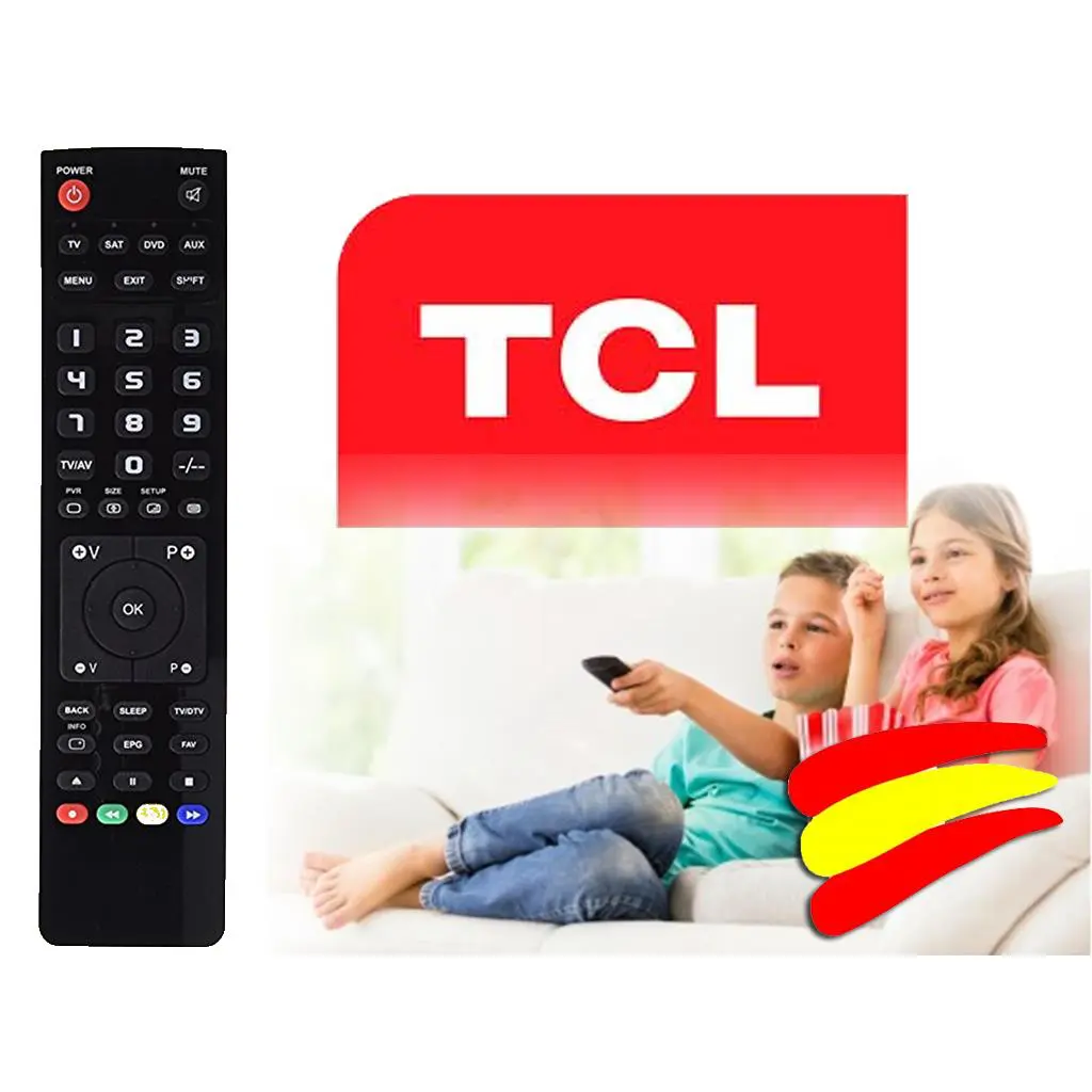 TCL RC802N - mando a distancia original - $17.2 : REMOTE CONTROL WORLD