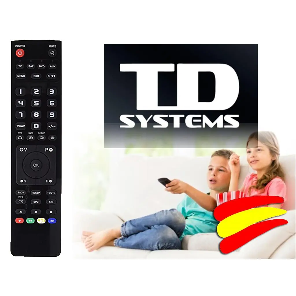 ᐅ Mando a distancia para TV TD SYSTEMS 【K40DLM6F】